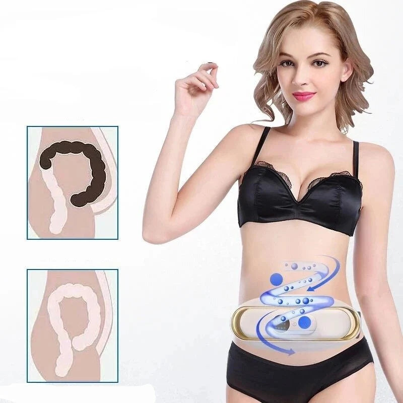 Waist Massager Belt Cordless Rechargeable Vibration & Heat