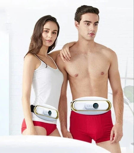 Waist Massager Belt Cordless Rechargeable Vibration & Heat