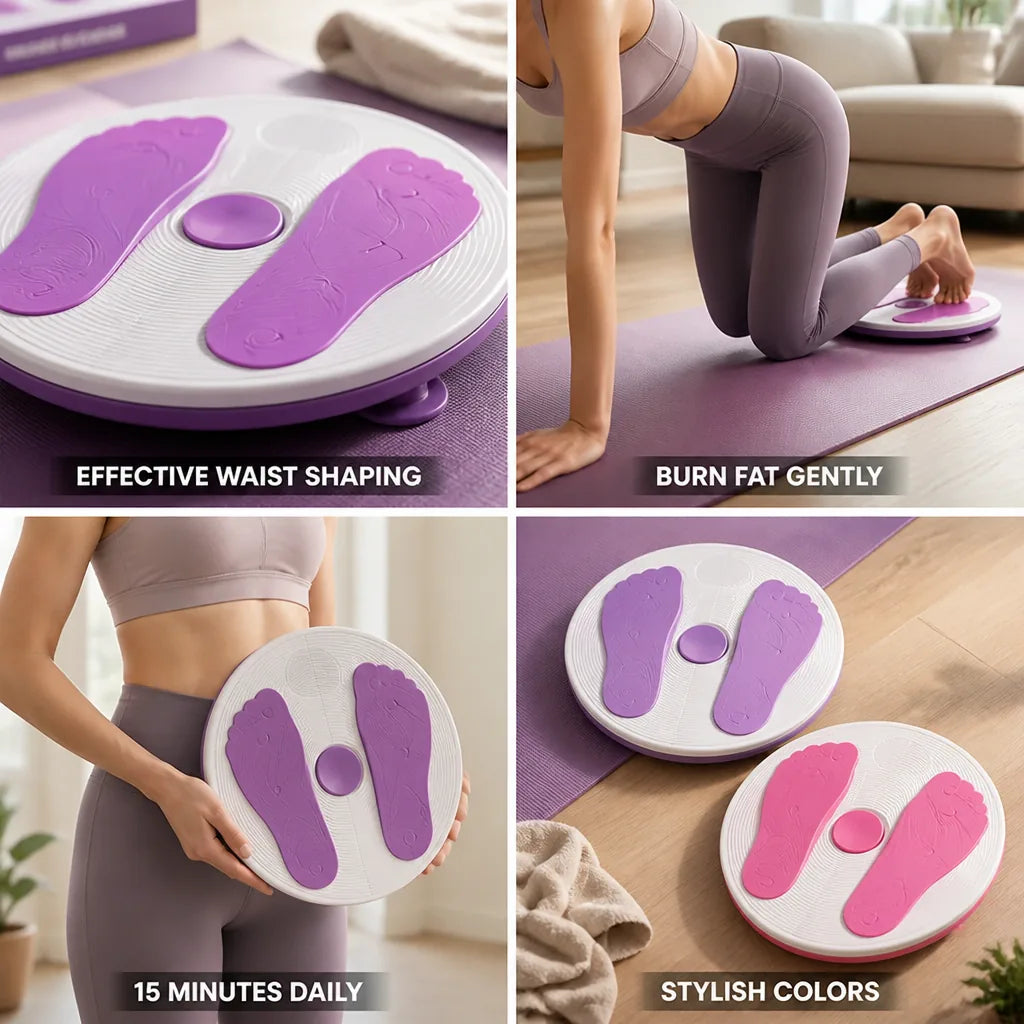 Waist Shaping Belt Gentle Slide 15-Min Daily Use