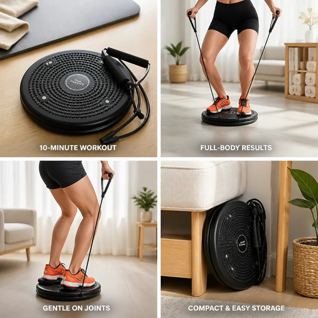 Waist Twister 10-Minute Workout Gentle On Joints