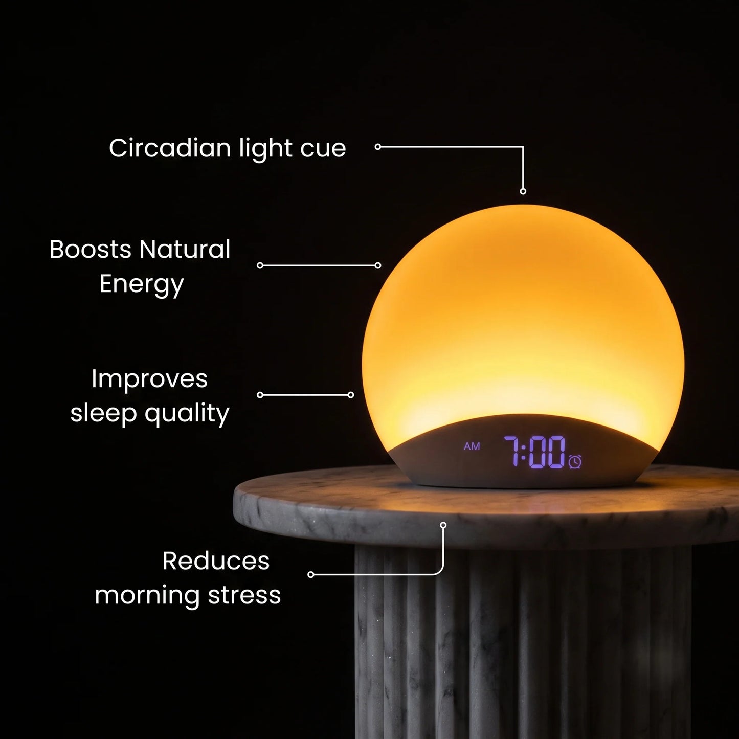 Wake-Up Light Sunrise Simulation & Bluetooth App