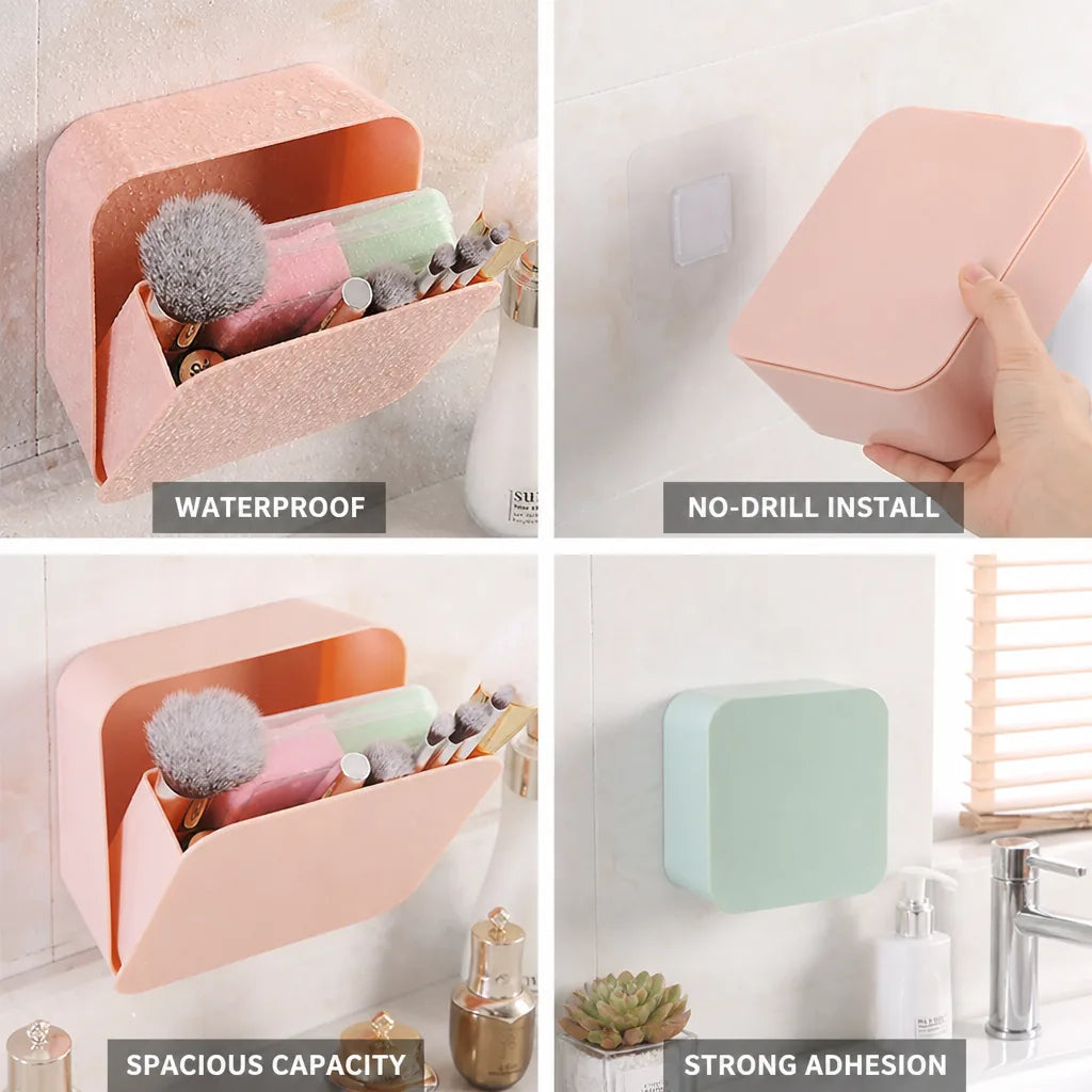 Wall Organizer Waterproof No-Drill Mount