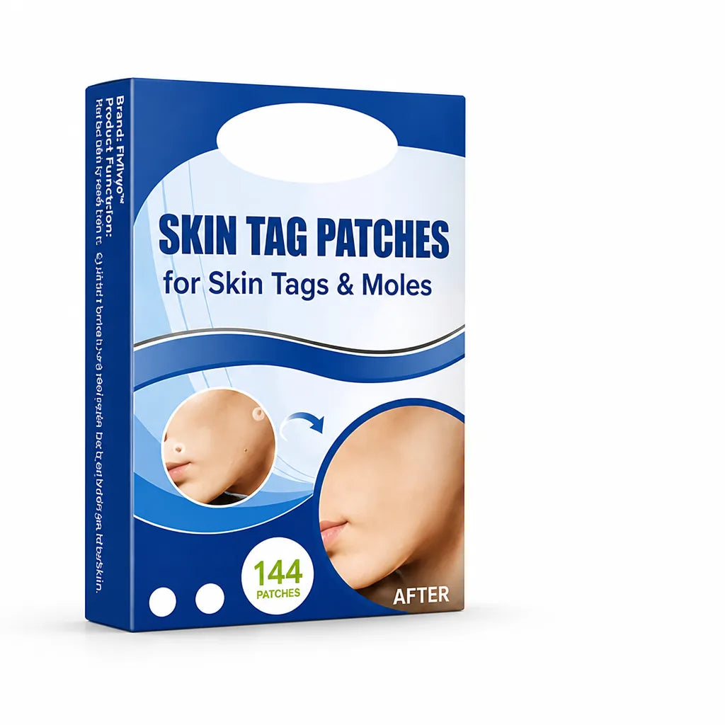Wart & Skin Tag Patches Painless Scar-Free 144 Pack
