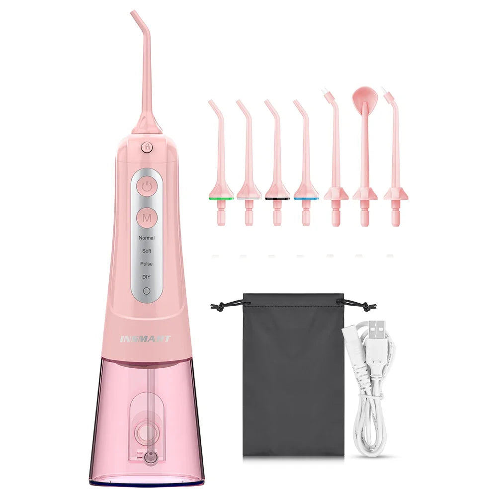 Water Flosser Cordless 300ml Tank USB-C Rechargeable