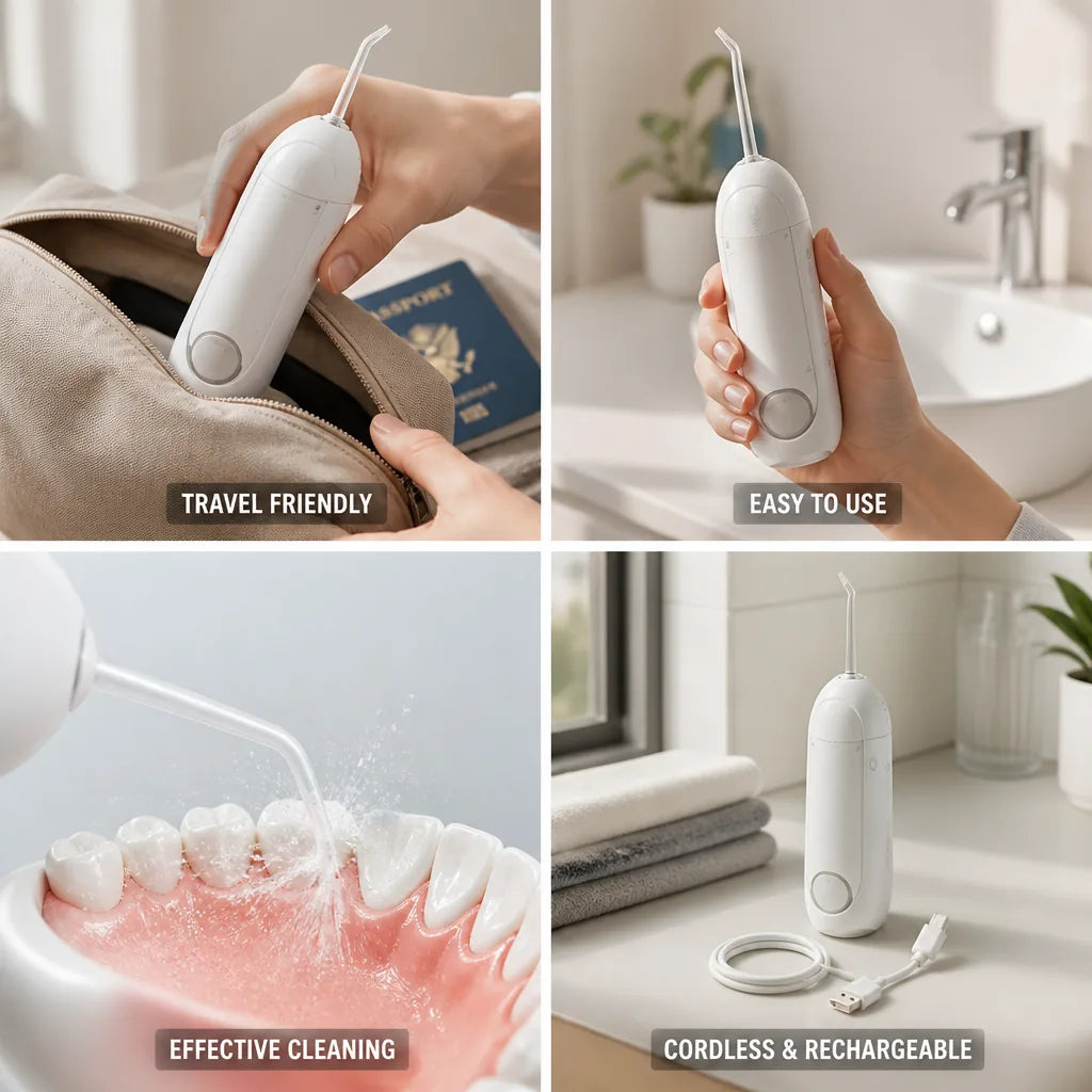 Water Flosser Cordless Compact Travel Size
