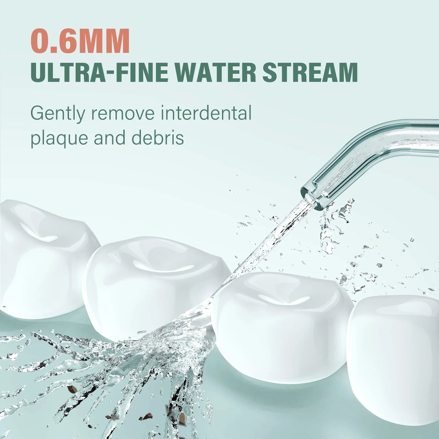 Water Flosser Cordless USB Rechargeable Waterproof