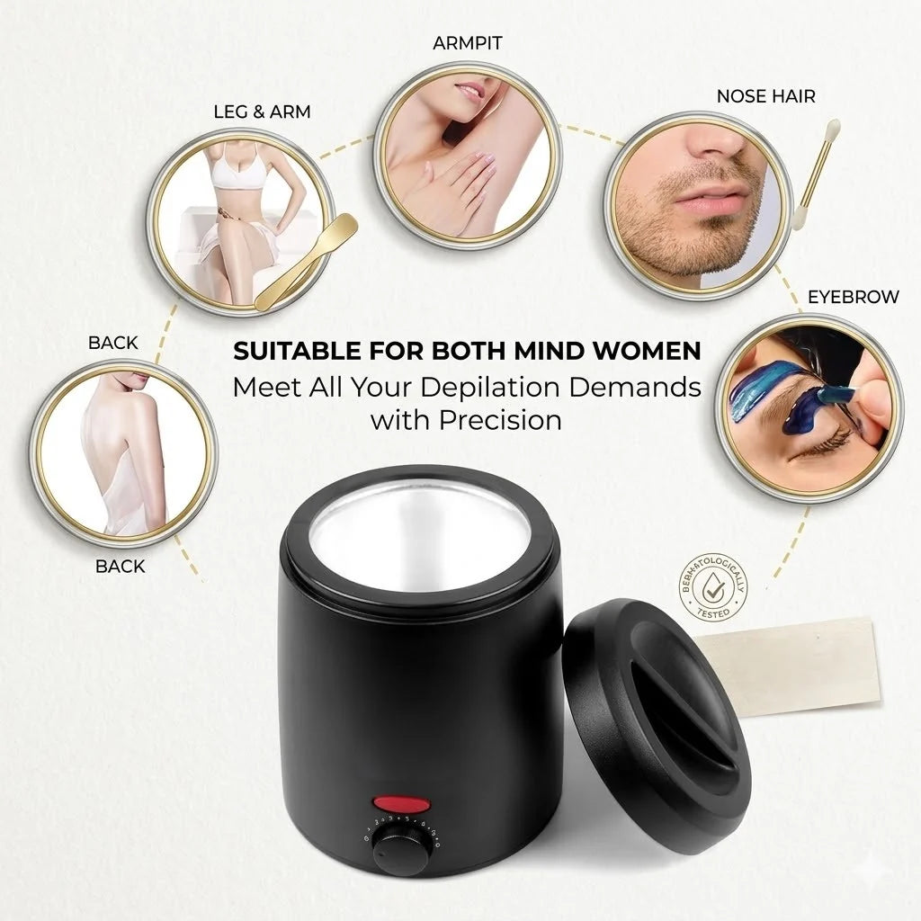 Wax Warmer Kit Electric US & EU Plug