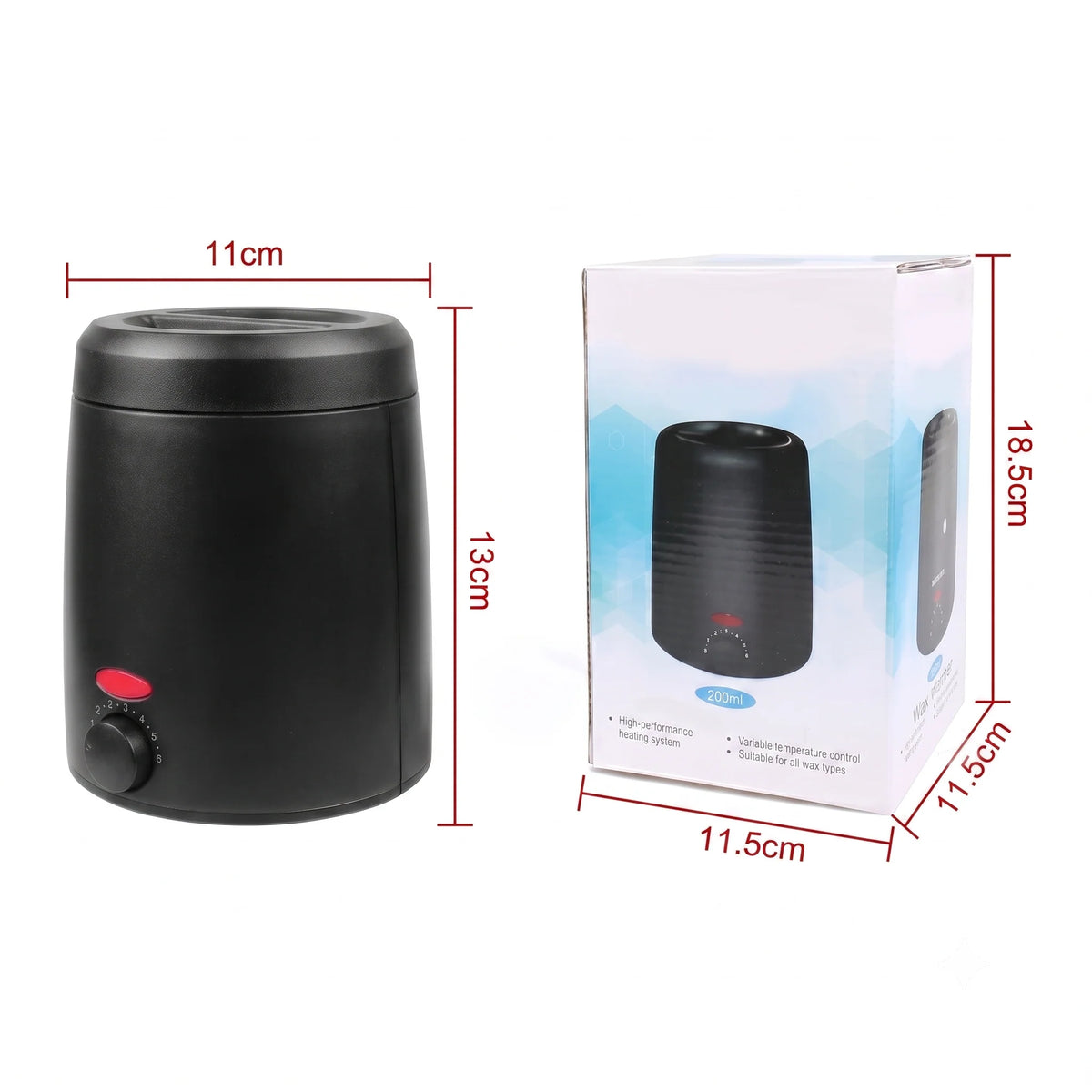 Wax Warmer Kit Electric US & EU Plug
