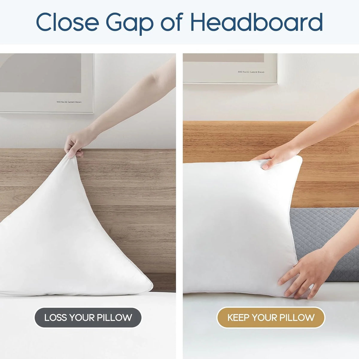 Wedge Pillow Ergonomic Memory Foam 15cm Height