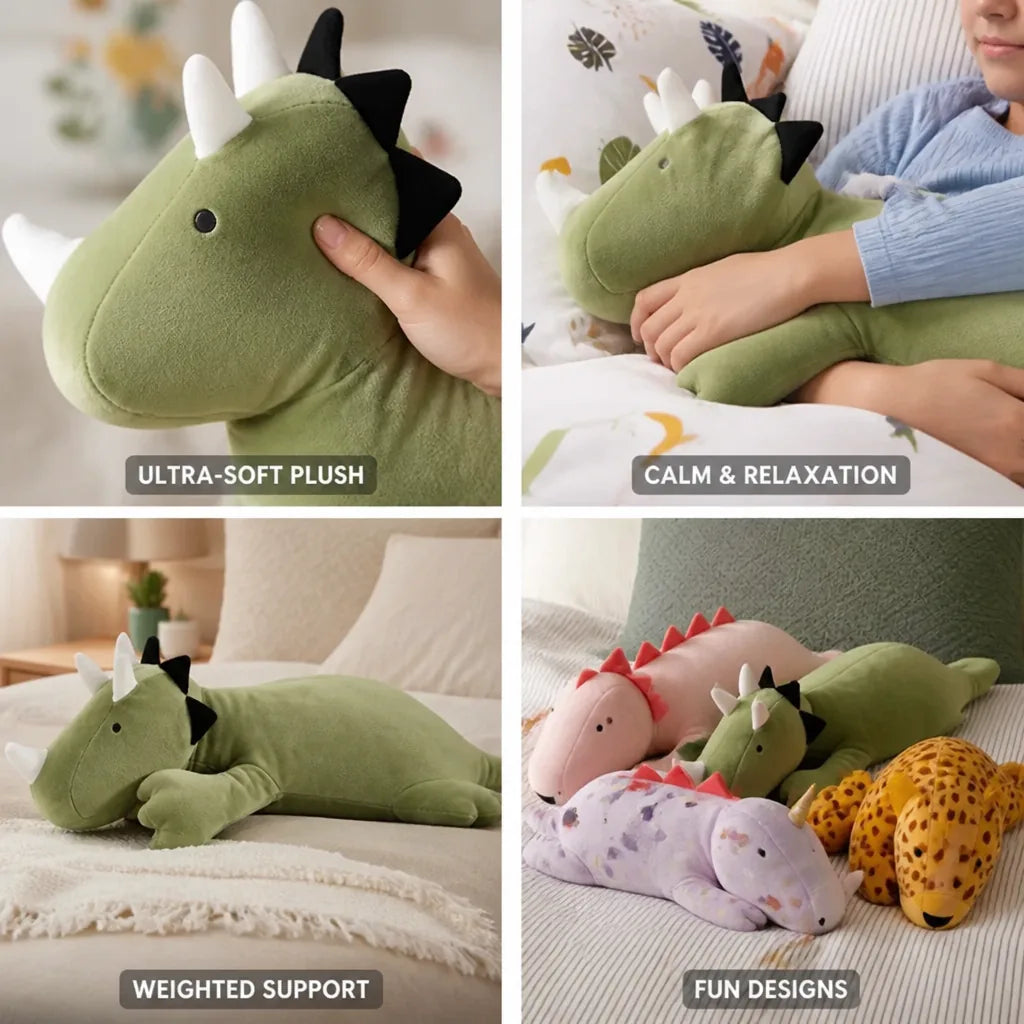 Weighted Pillow Hug Design Sleep & Anxiety Relief