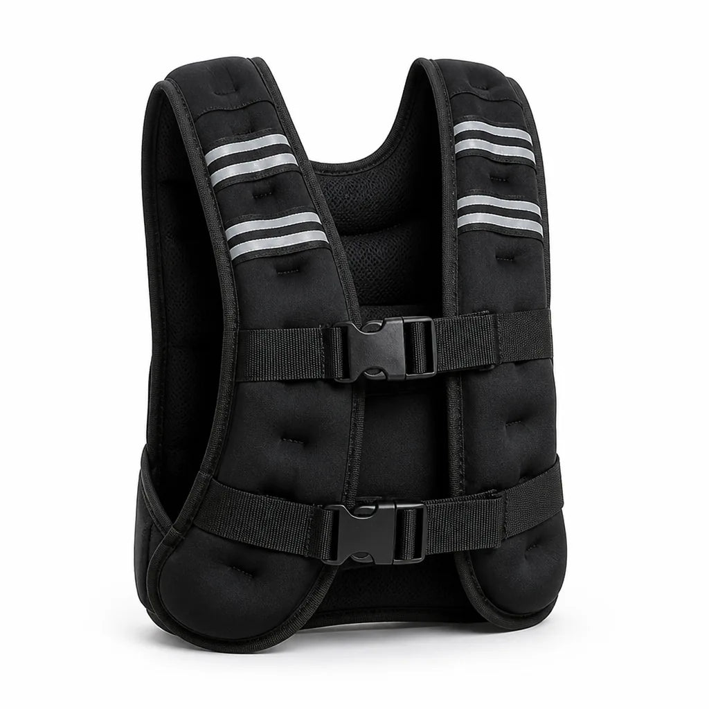 Weighted Walking Vest Adjustable Up To 30lb Secure Straps