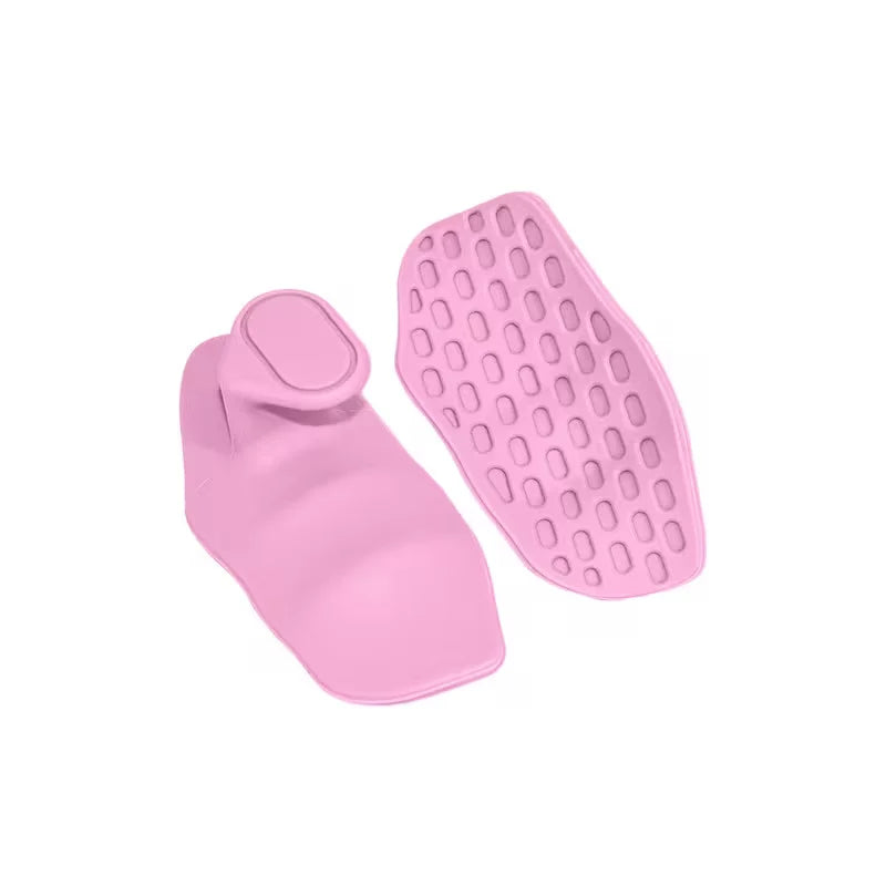 Weightlifting Grip Pads Ergonomic Silicone & Textured Palm Support