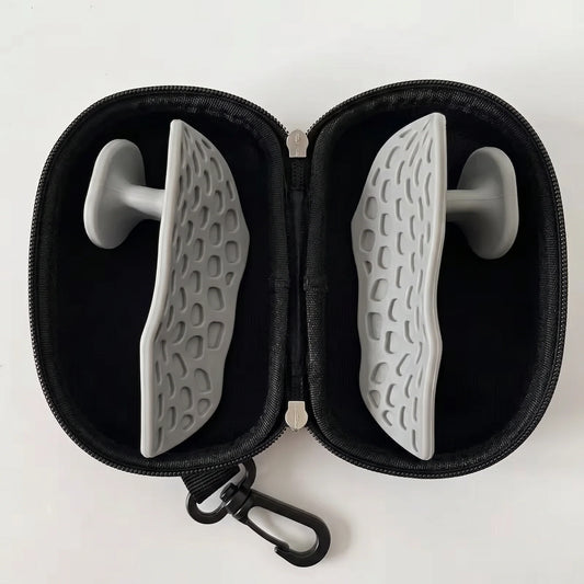 Weightlifting Grip Pads Ergonomic Silicone & Textured Palm Support