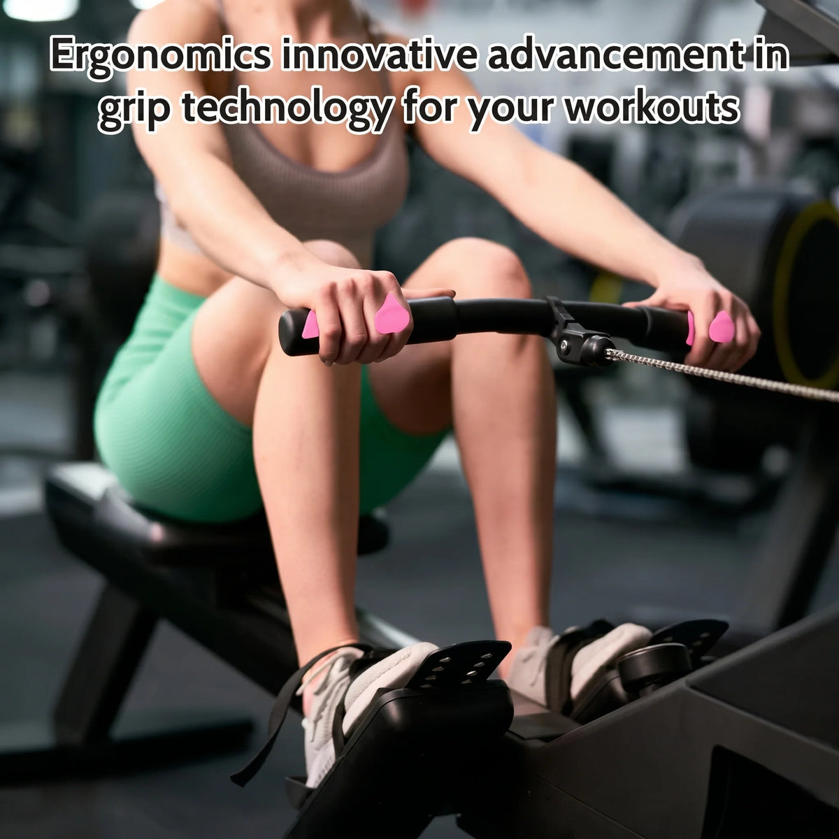 Weightlifting Grip Pads Ergonomic Silicone & Textured Palm Support
