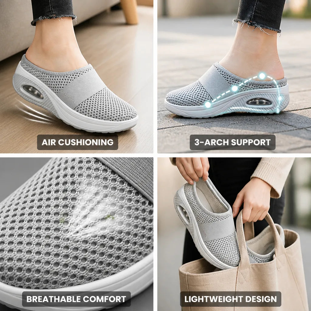 Women's Orthopedic Shoes Air-Cushioned 3-Arch Support