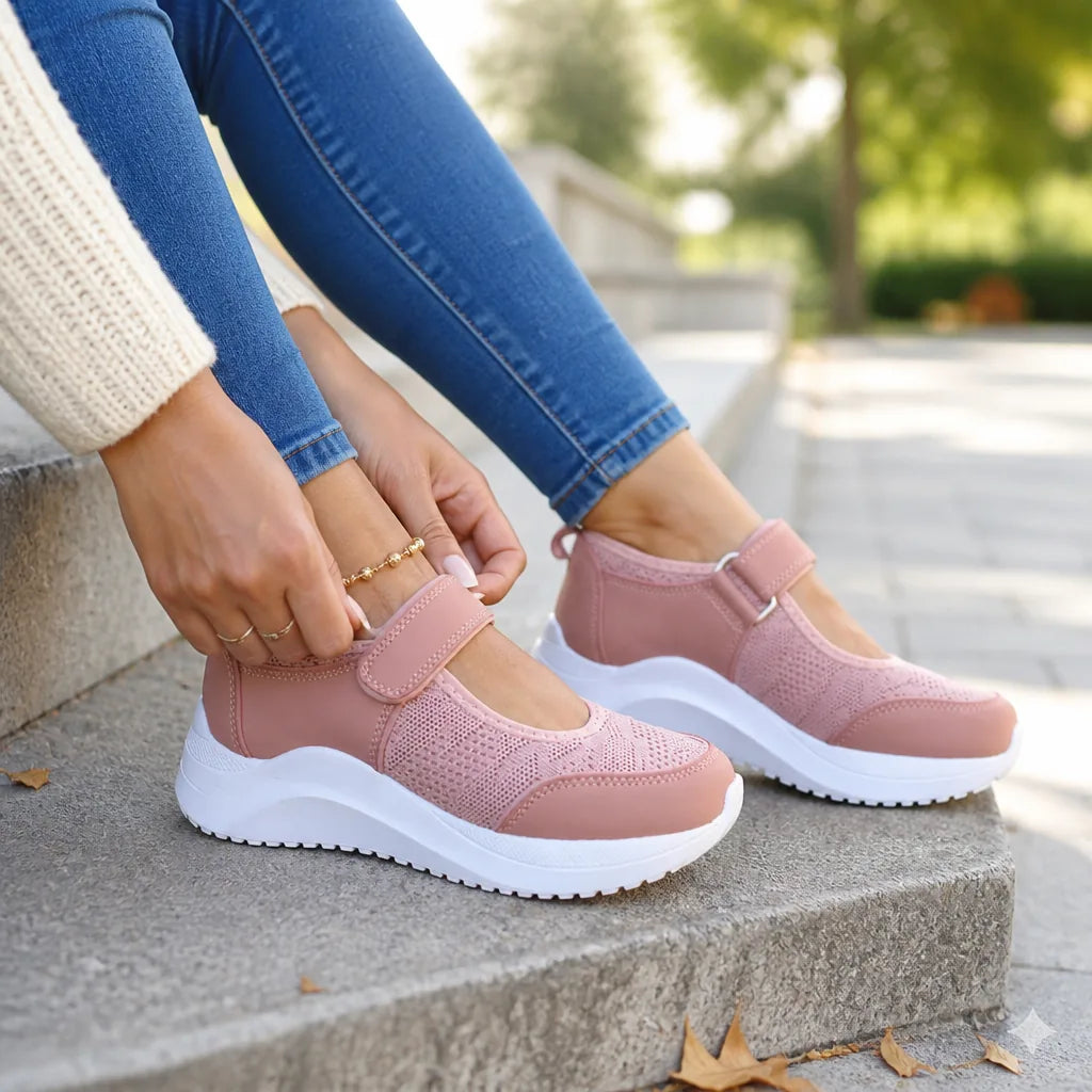 Women's Orthopedic Shoes Triple Insole Nano-Foam Arch Support