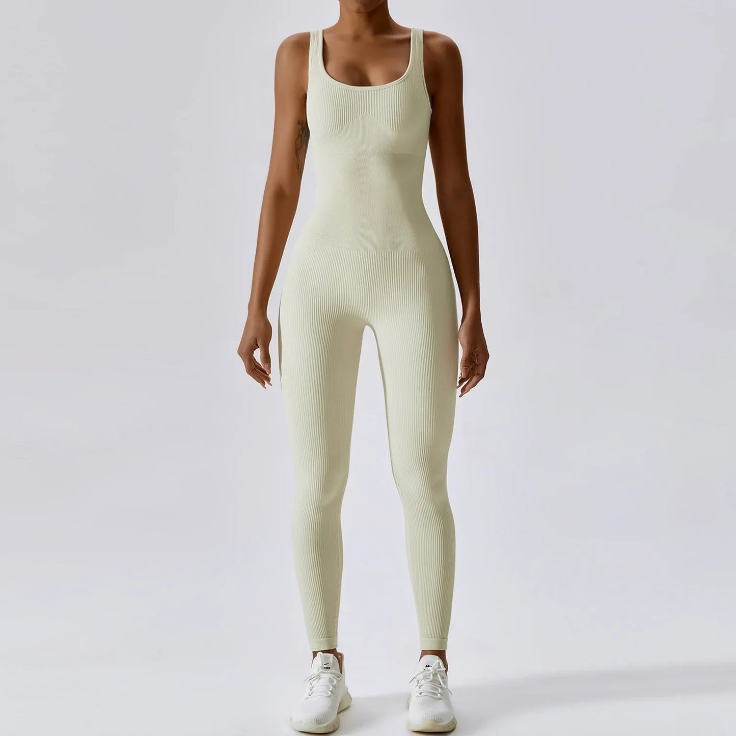 Women's Yoga Jumpsuit Seamless One-Piece Quick-Dry Stretch