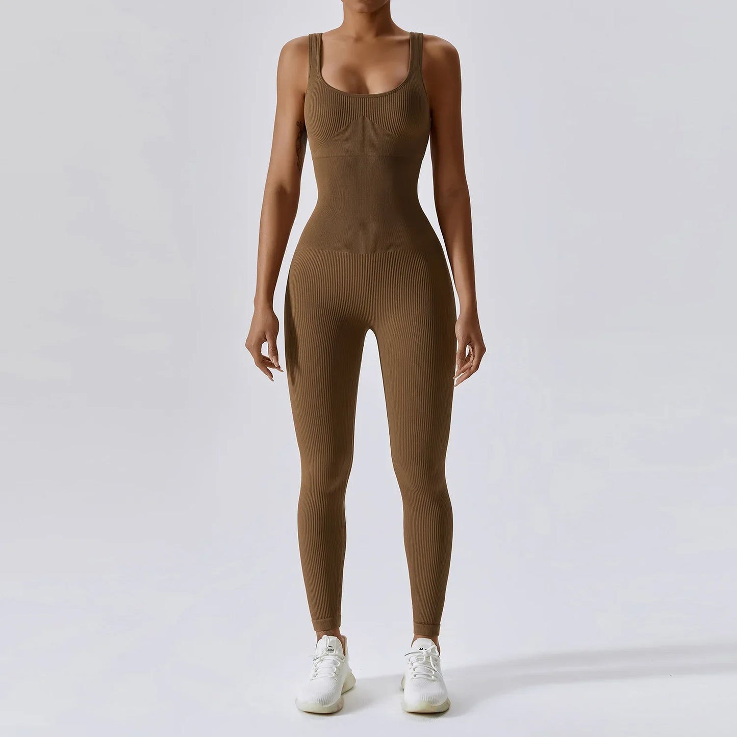 Women's Yoga Jumpsuit Seamless One-Piece Quick-Dry Stretch