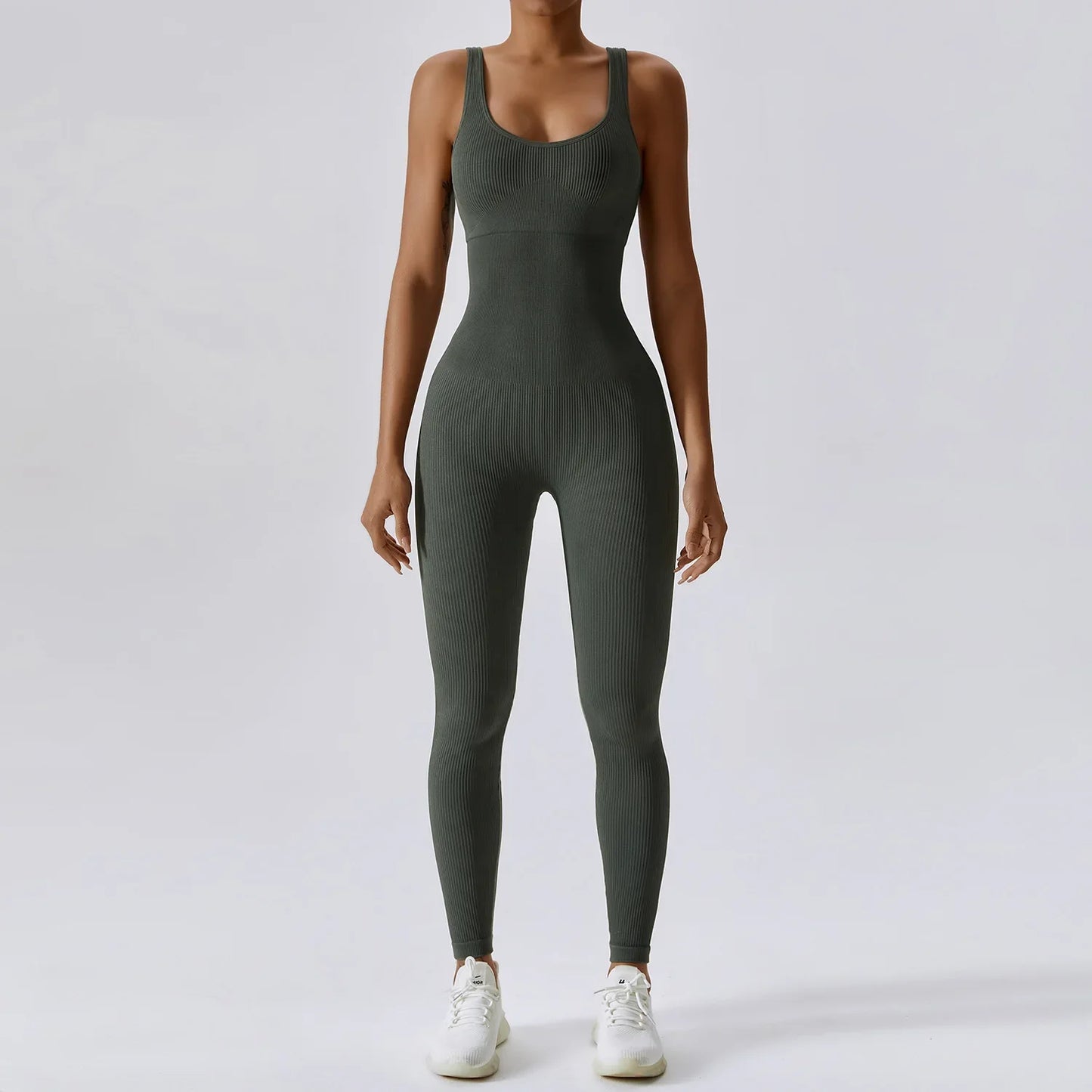 Women's Yoga Jumpsuit Seamless One-Piece Quick-Dry Stretch