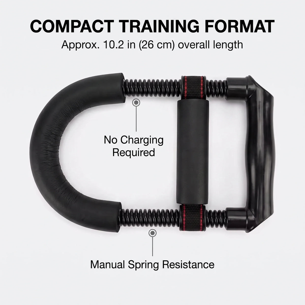 Wrist & Forearm Trainer Dual-Curl Padded Support