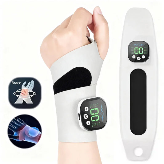 Wrist Massager Cordless USB Rechargeable 10 Massage Modes