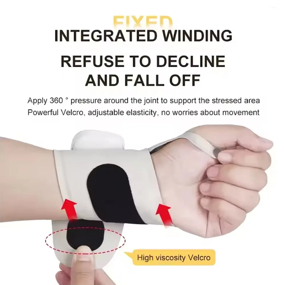 Wrist Massager Cordless USB Rechargeable 10 Massage Modes