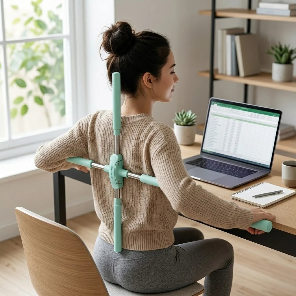 Yoga Posture Support Stick Telescoping Foam Grip