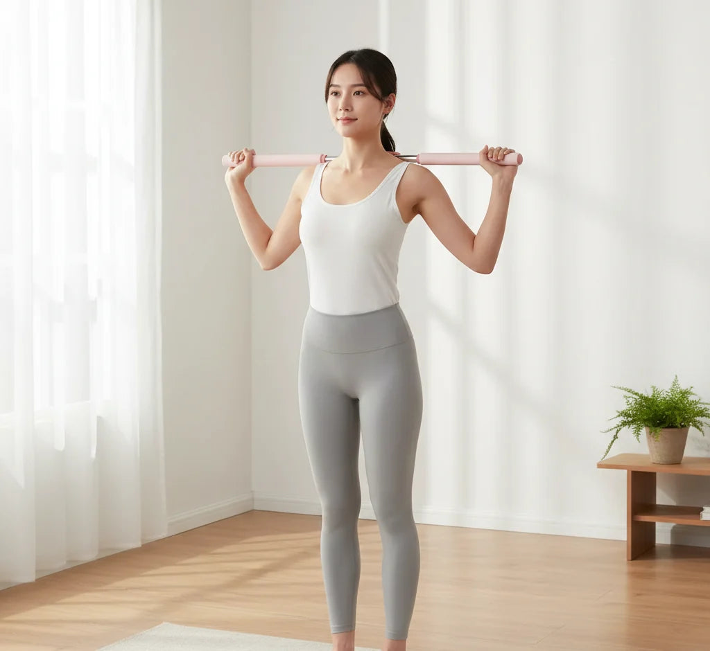 Yoga Posture Support Stick Telescoping Foam Grip