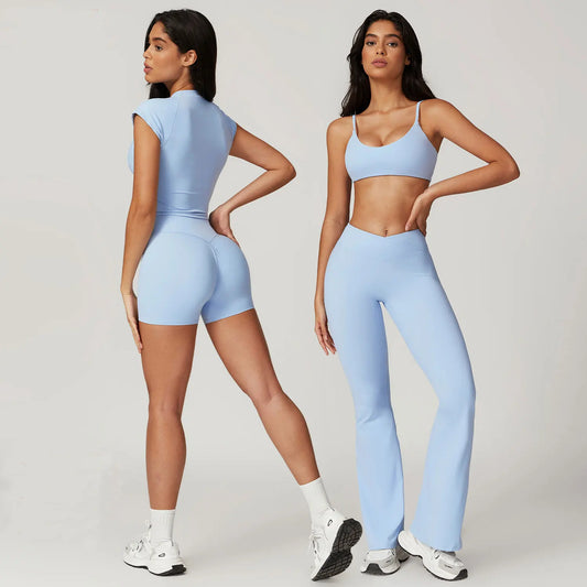 Yoga Set High-Waist Stretch Quick-Dry