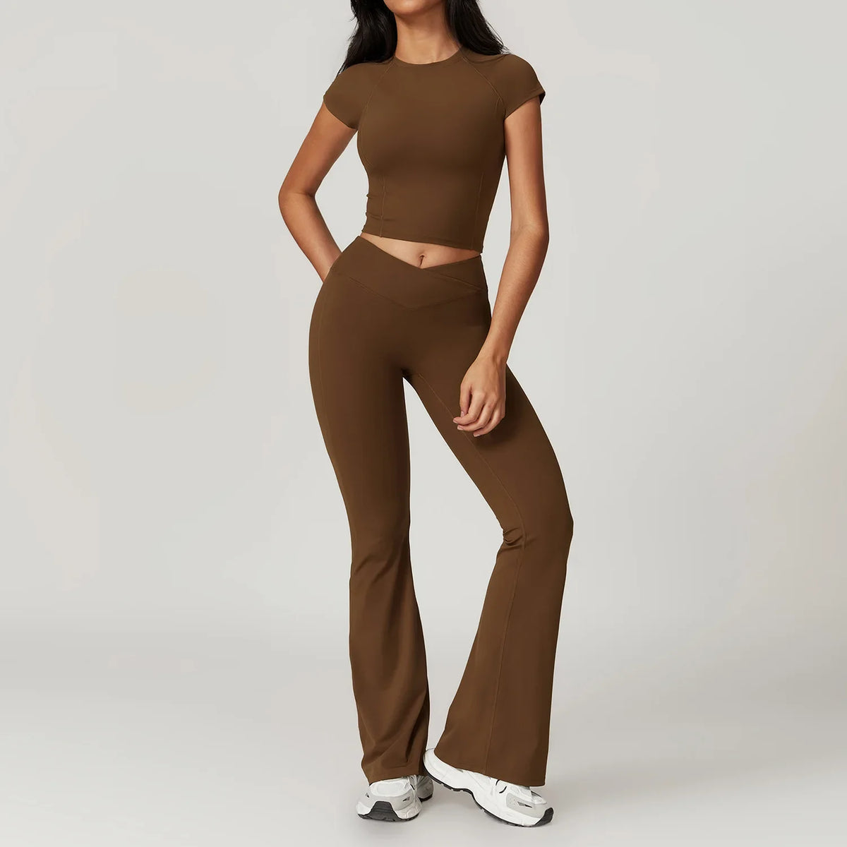 Yoga Set High-Waist Stretch Quick-Dry