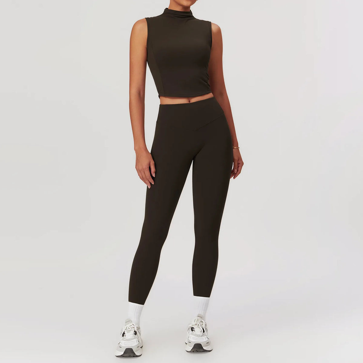 Yoga Set Quick-Dry Sports Bra & High-Waist Leggings