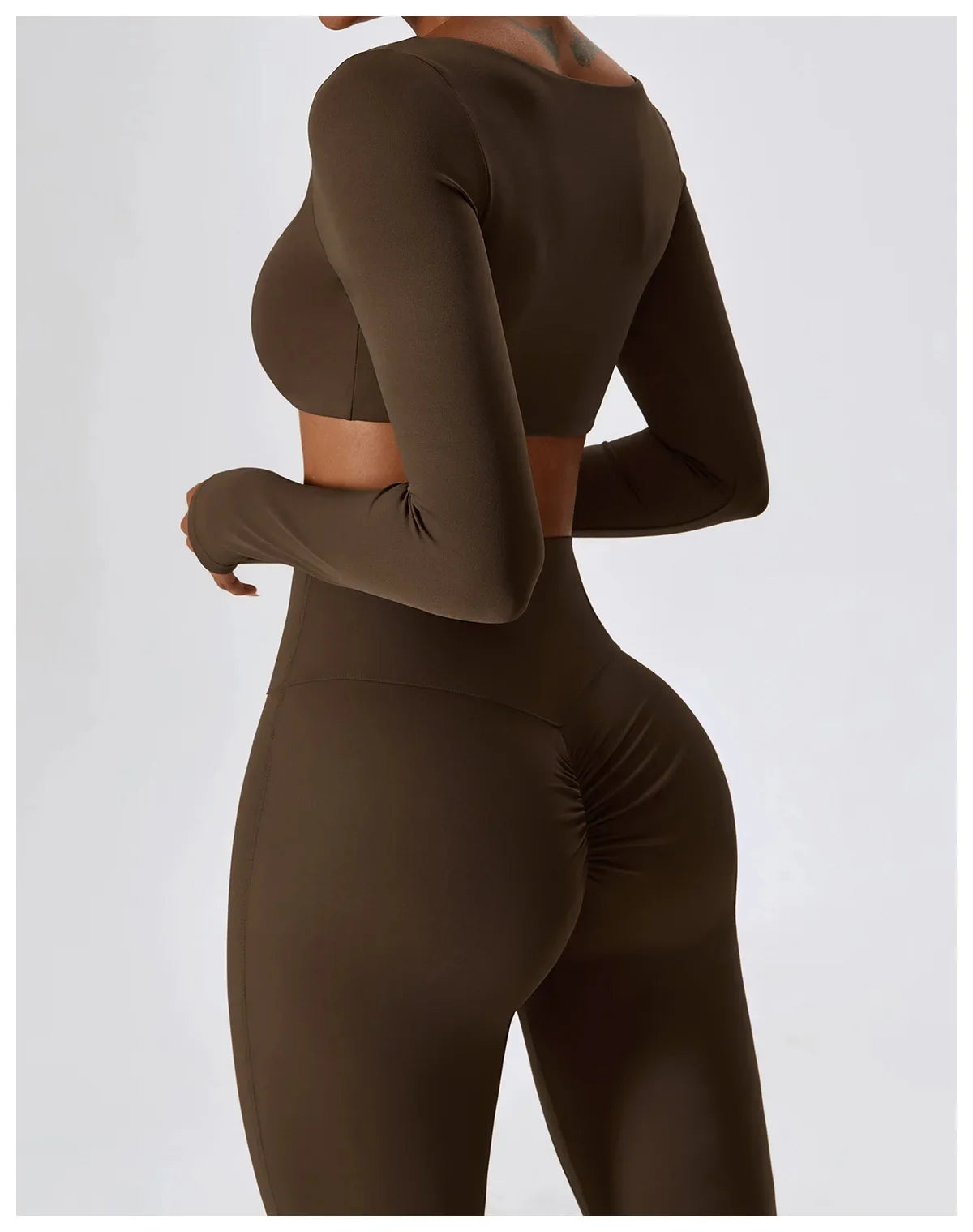 Yoga Set Seamless Breathable Compression Bra & Leggings