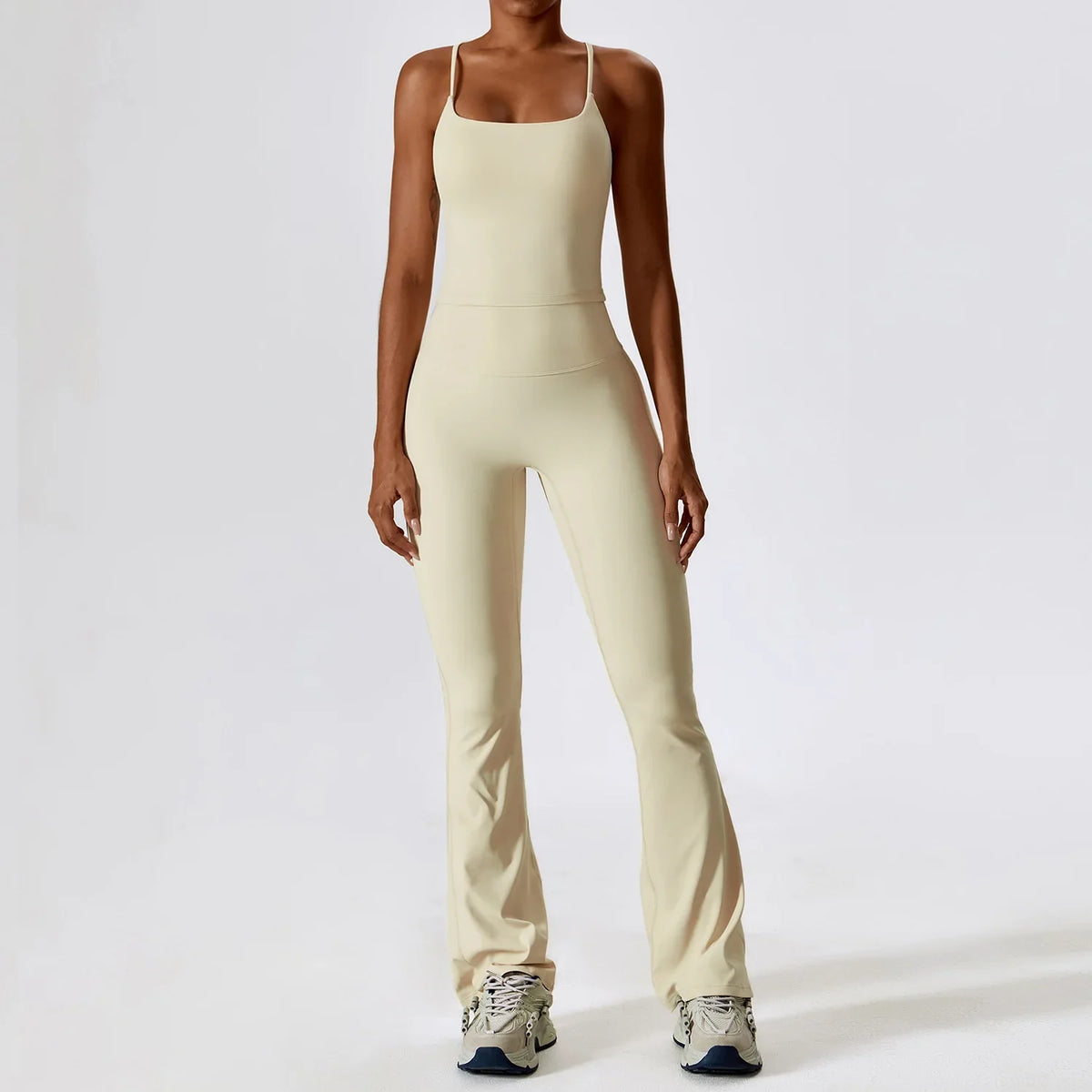 Yoga Set Seamless Breathable Compression Bra & Leggings
