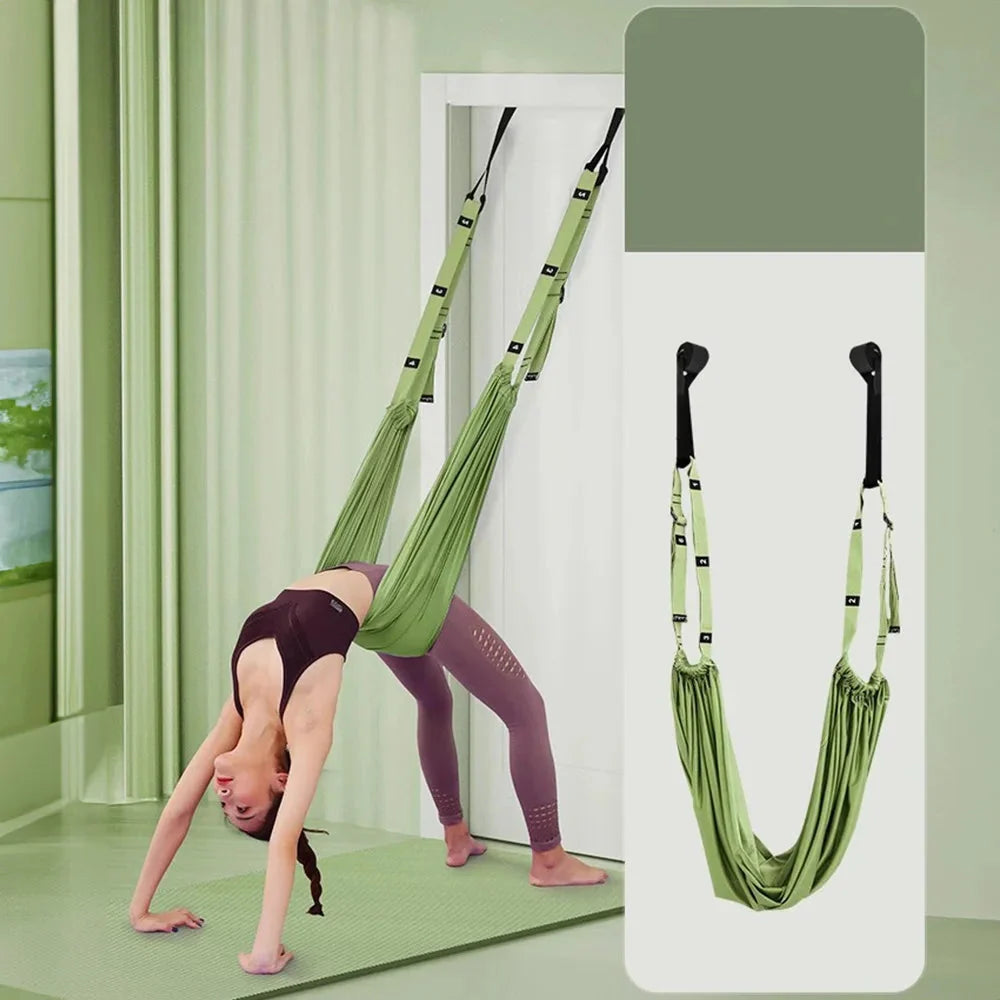 Yoga Strap Adjustable Metal Buckle Slip-Free