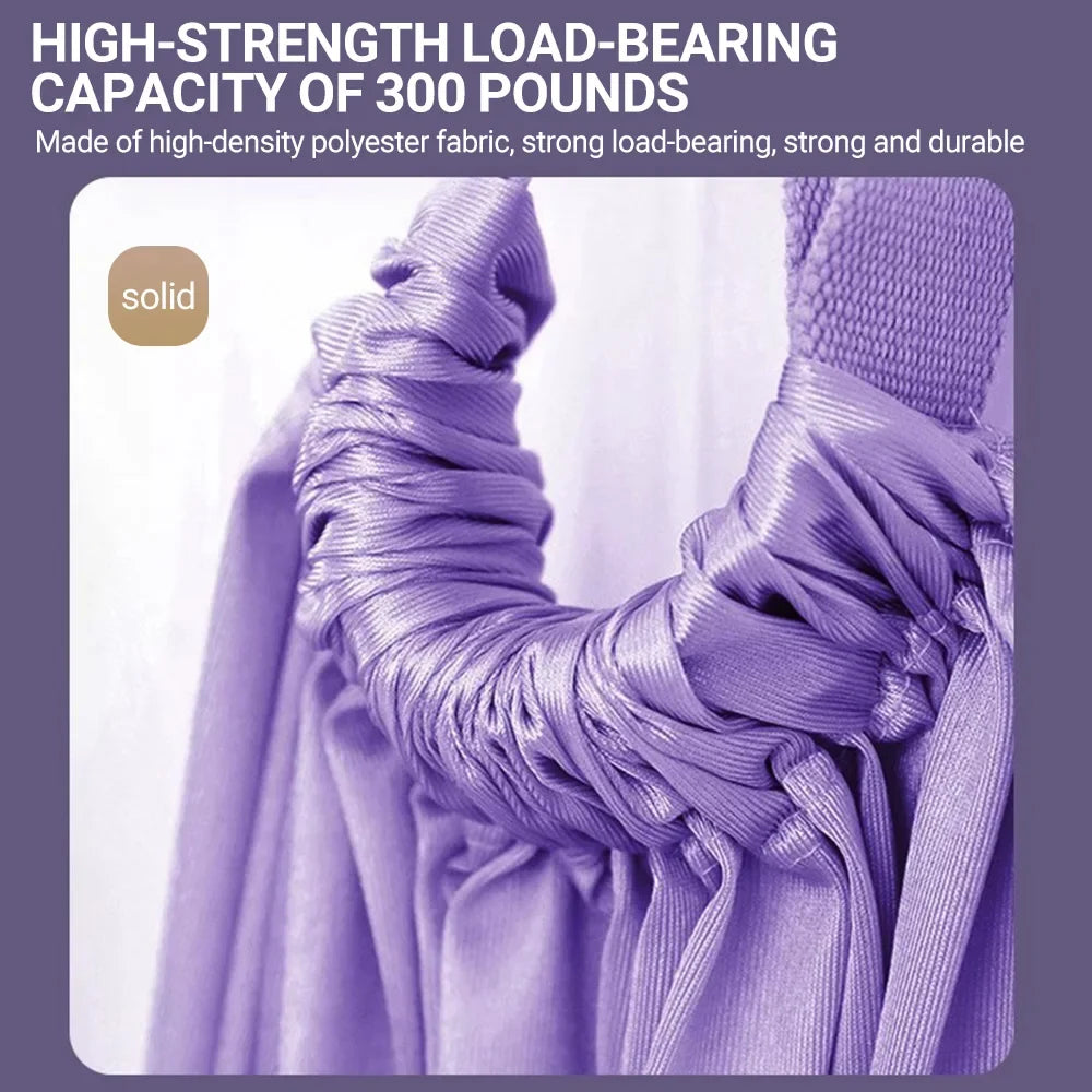Yoga Strap Adjustable Metal Buckle Slip-Free