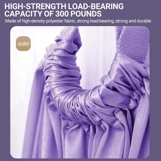 Yoga Strap Adjustable Metal Buckle Slip-Free