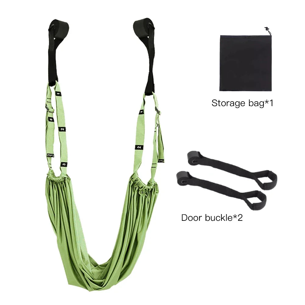 Yoga Strap Adjustable Metal Buckle Slip-Free