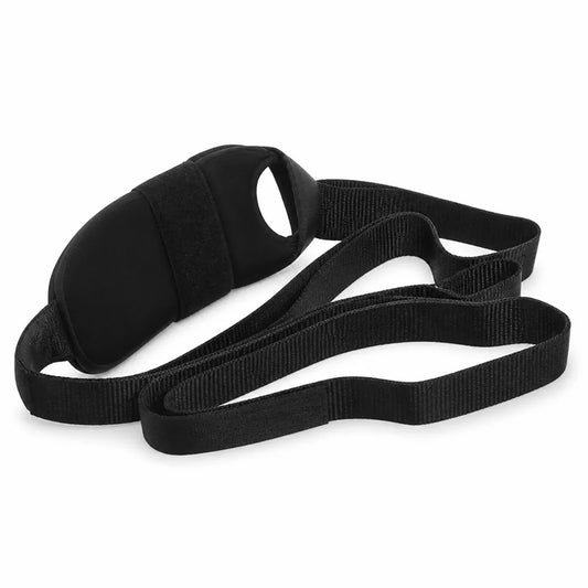 Yoga Stretching Strap Multi-Loop Nylon & Cotton Trim