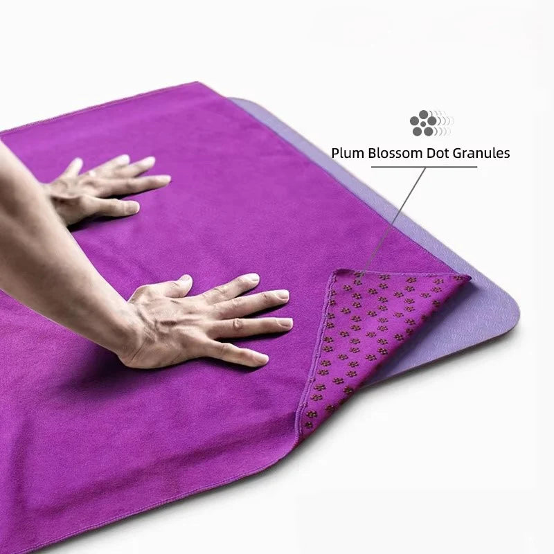 Yoga Towel Non-Slip Microfiber Extra Absorbent & Quick-Dry