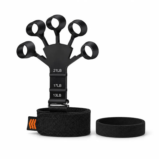Adjustable Portable Silicone Finger and Hand Trainer (6-Level Resistance)