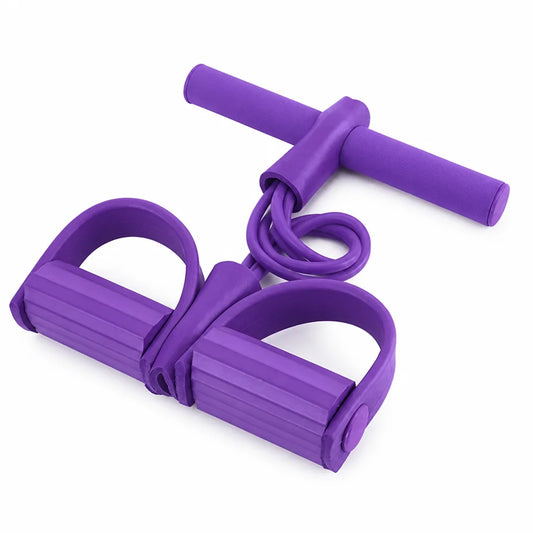 Adjustable Resistance Levels, Non-Slip Pedals Resistance Band Trainer