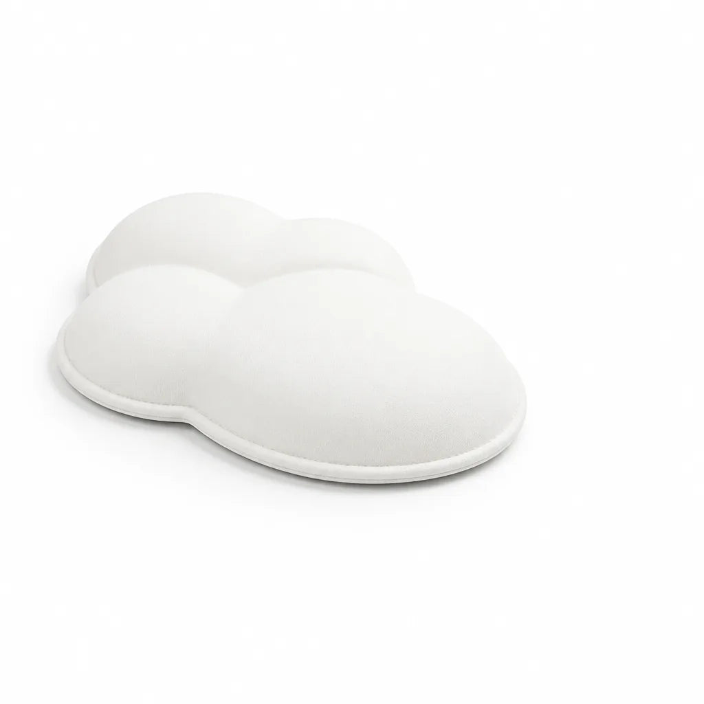 Cloud-Shaped Memory Foam Keyboard Wrist Rest with Non-Slip Base