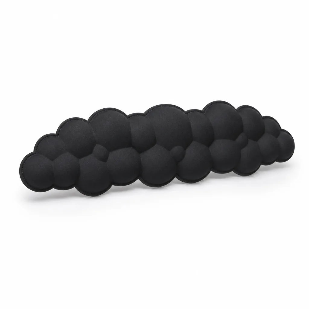 Cloud-Shaped Memory Foam Keyboard Wrist Rest with Non-Slip Base