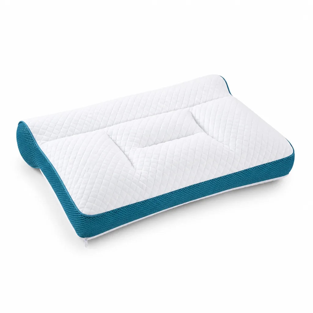 Contour Support Polyester Fill Removable Cover Neck Pillow (40 x 60 cm)