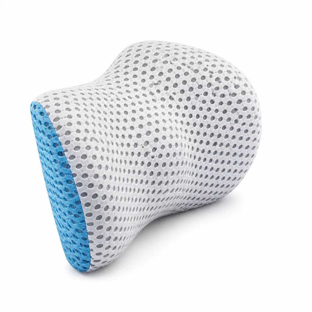 Contoured Orthopedic Lumbar Pillow (Removable Washable Cover)