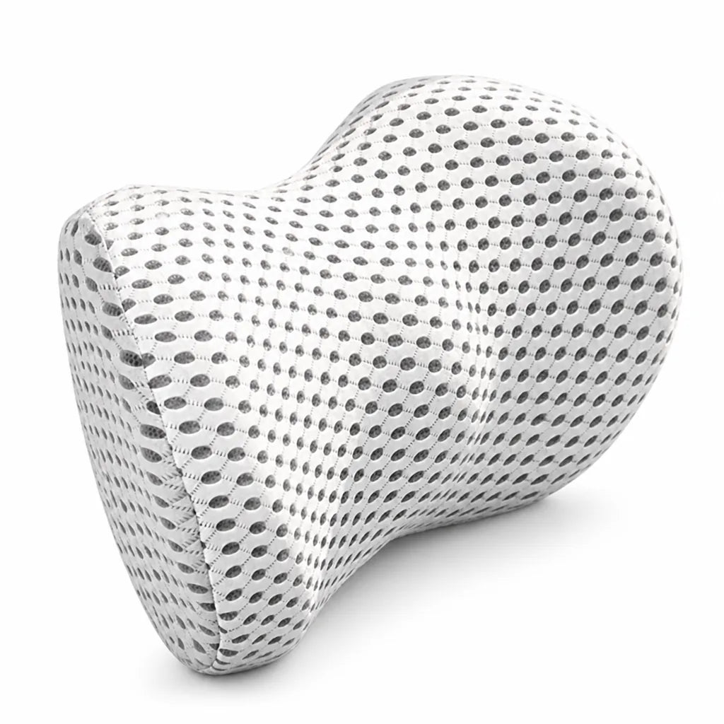 Contoured Orthopedic Lumbar Pillow (Removable Washable Cover)