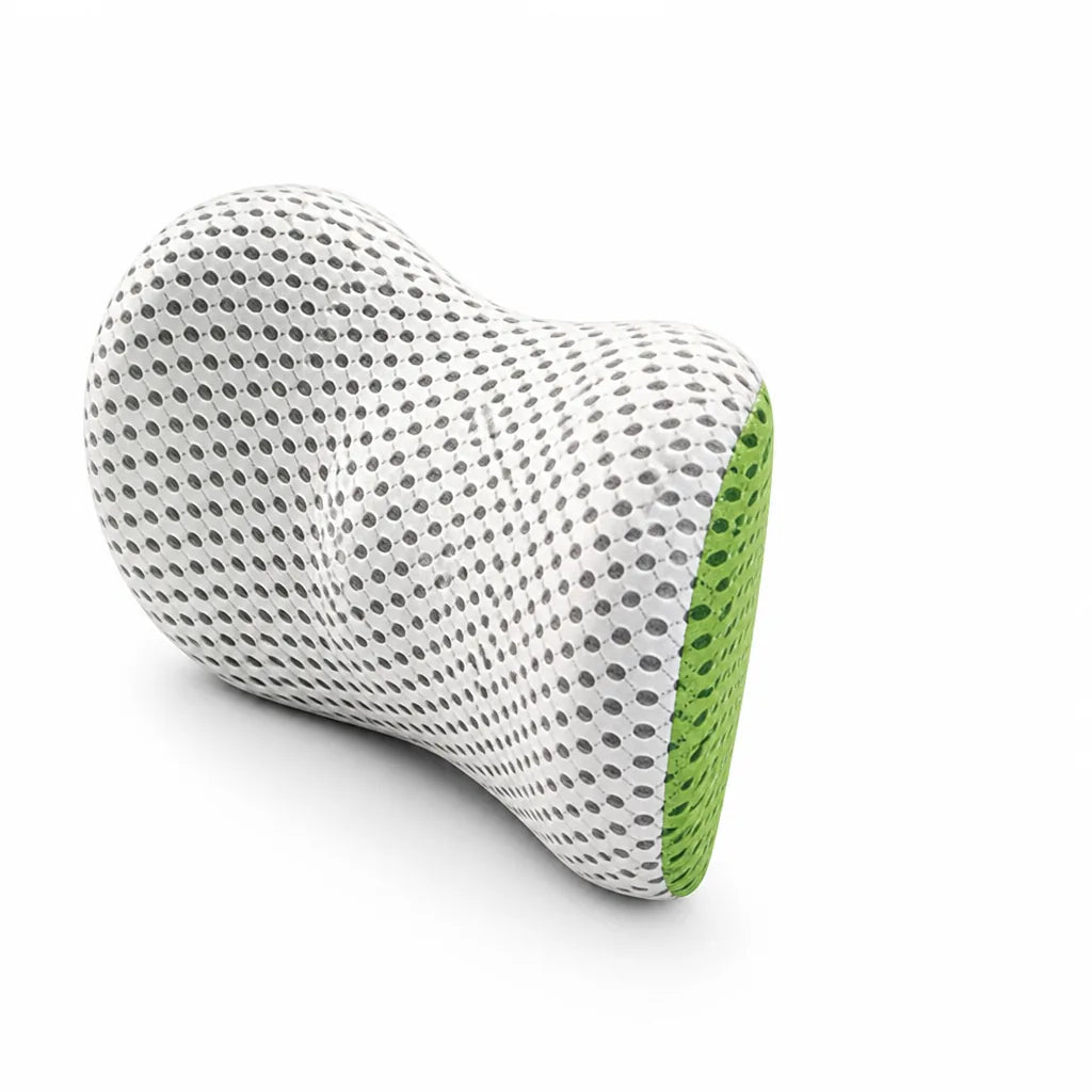 Contoured Orthopedic Lumbar Pillow (Removable Washable Cover)