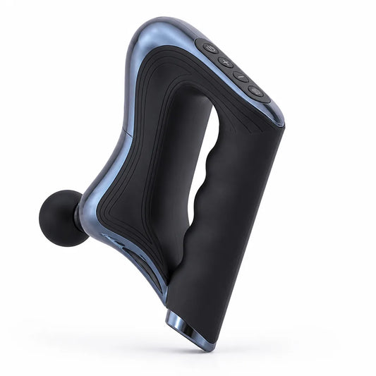 Ergonomic Rechargeable Fascia Massager with Deep-Tissue Micro-Vibration