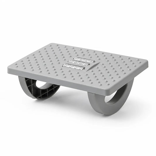 Ergonomic Under-Desk Massage Rollers Footrest (35 x 24 x 13 cm)
