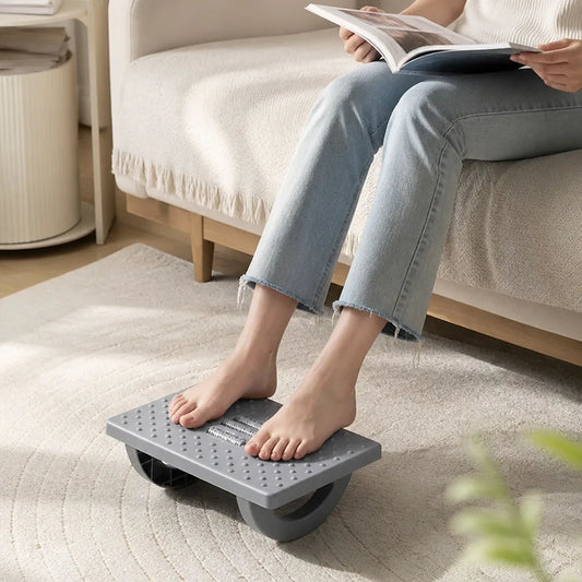 Ergonomic Under-Desk Massage Rollers Footrest (35 x 24 x 13 cm)